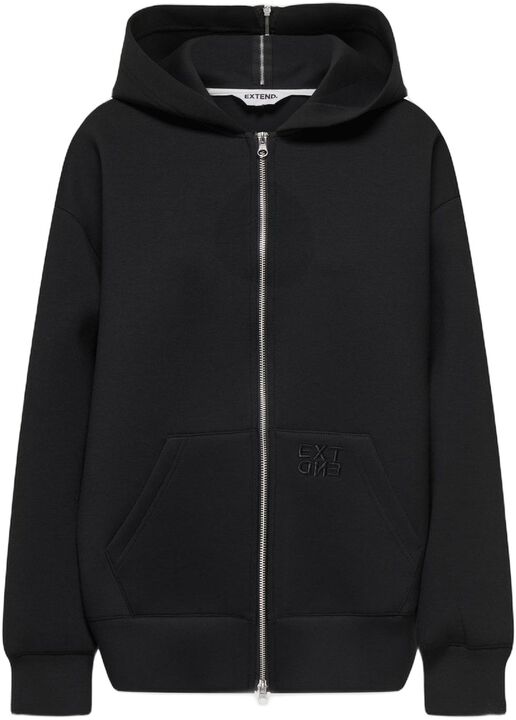 ONLTANVI L/S OVS ZIP HOODIE XT PNT