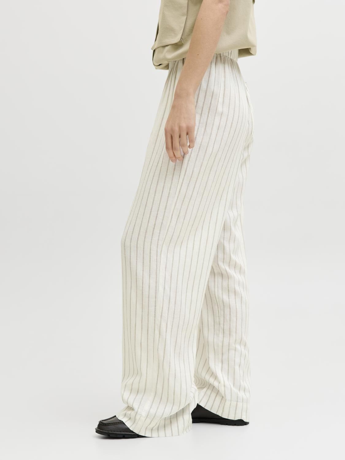 Jxalmira Linen Blend Hw Pant Wvn Ln