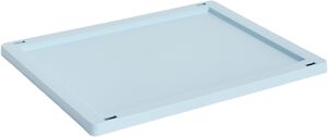 HAY Colour Crate Lid Plastic-Medium-Soft blue