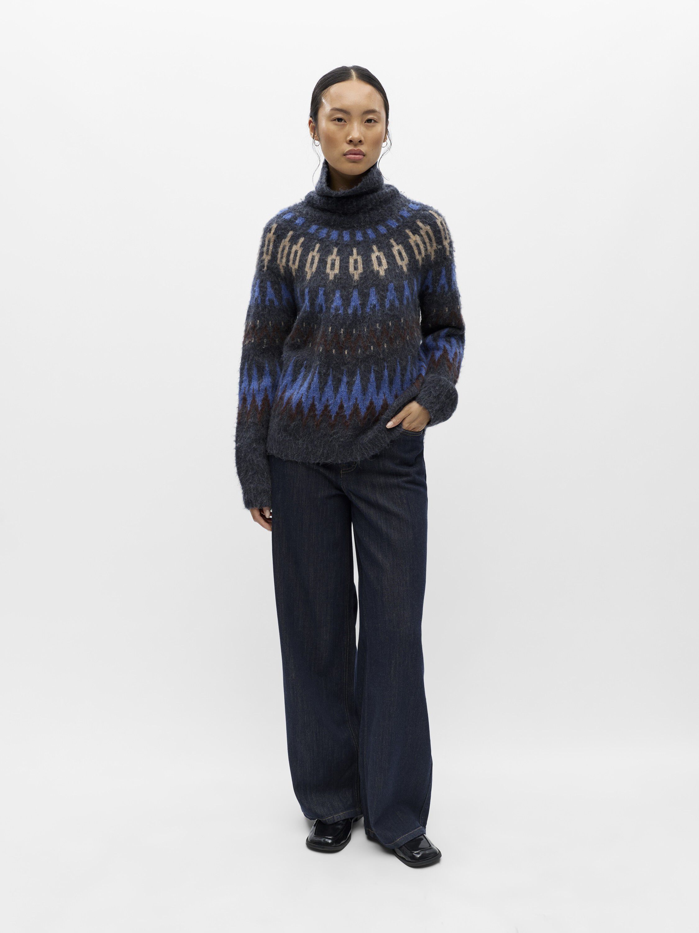 Objjaade Diana L/S Lo Knit Pullover 147