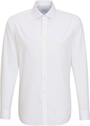 Business Shirt Slim Long sleeve Kent-Collar Uni
