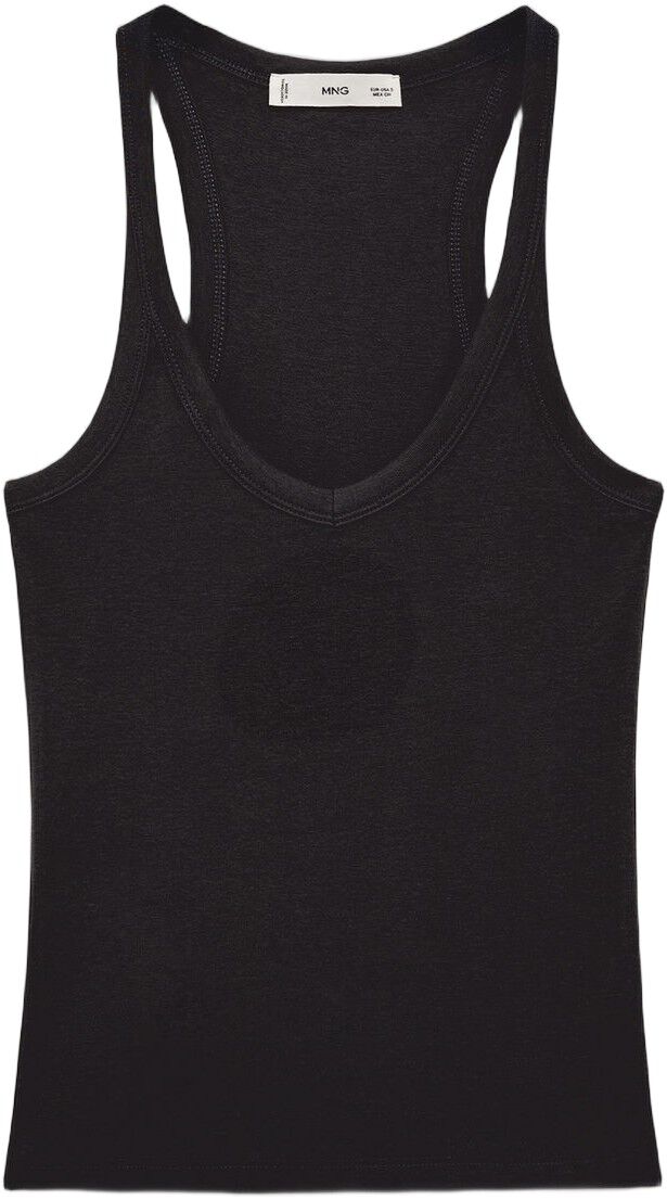 Cotton top with straps