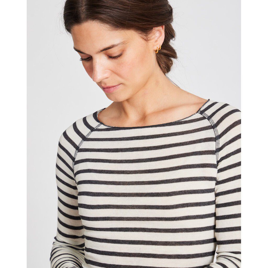 Amalie L/S Sailor Wool Top
