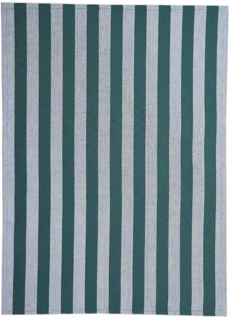 Tea Towels 50x70 cm BIRK -Stripe dark green