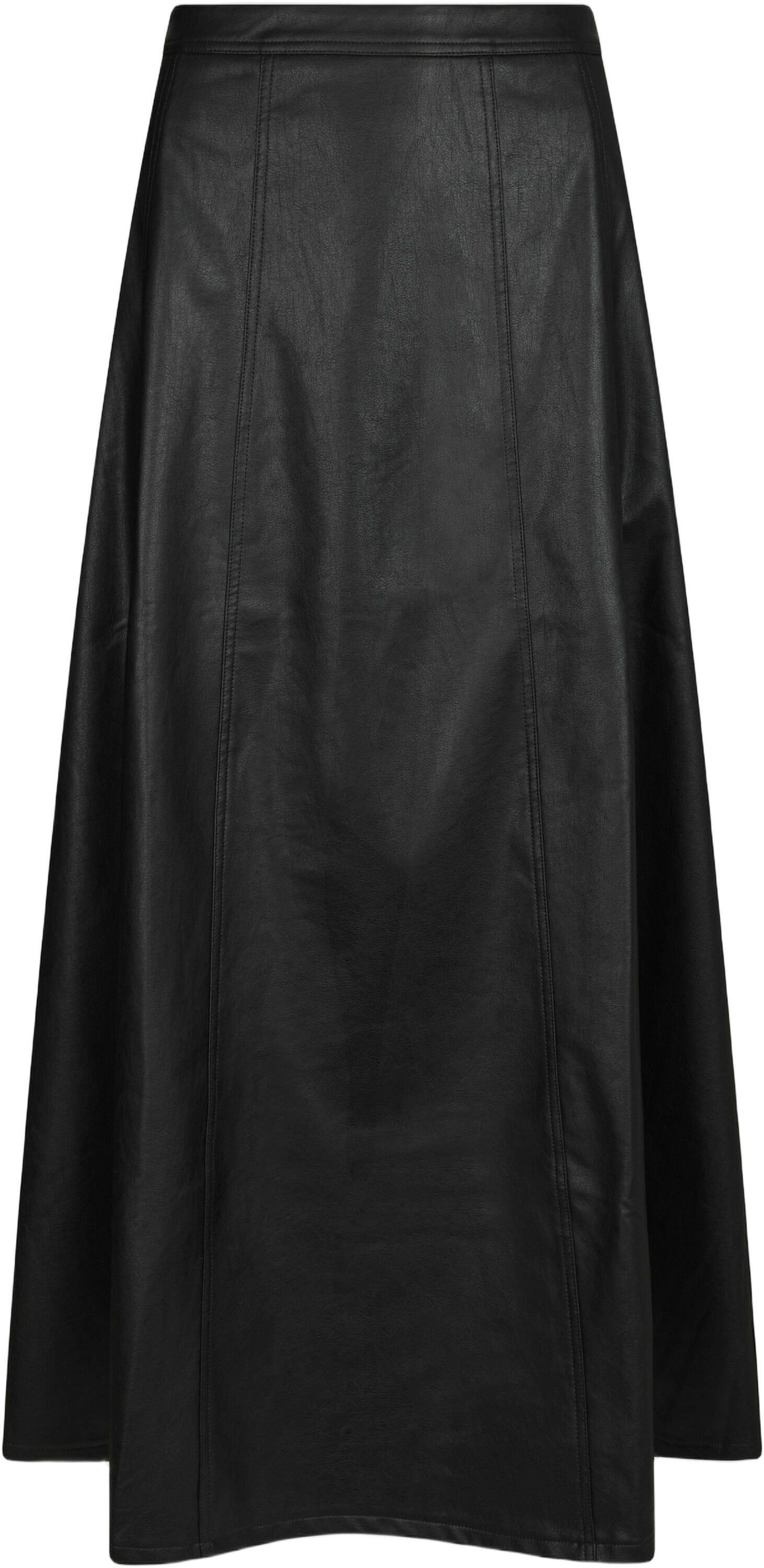 Raya Faux Leather Skirt