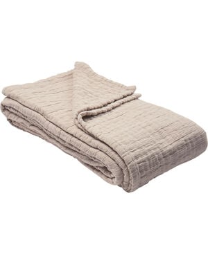Nordic bedspread 180x260cm Dusty green