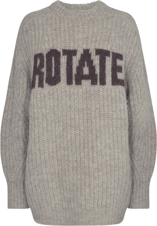 KNITTED LOGO SWEATER