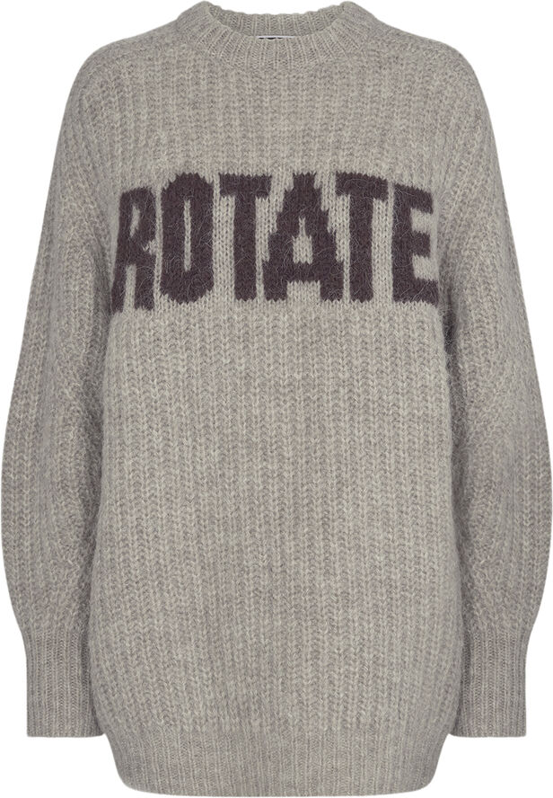 KNITTED LOGO SWEATER