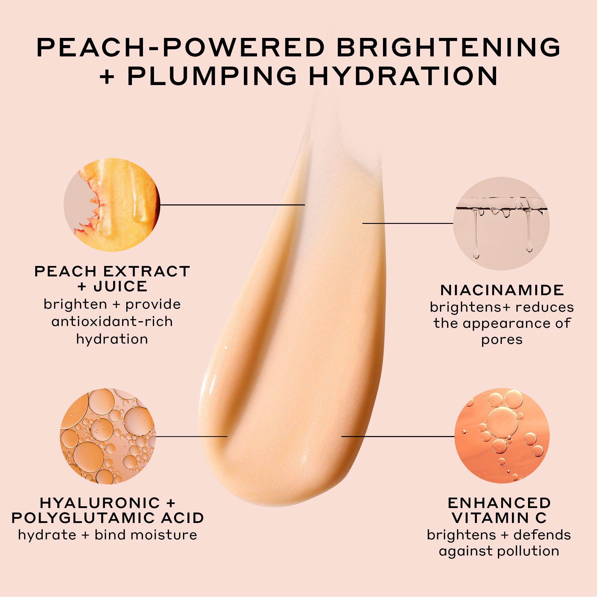 TRUTH Peach glaze glow serum