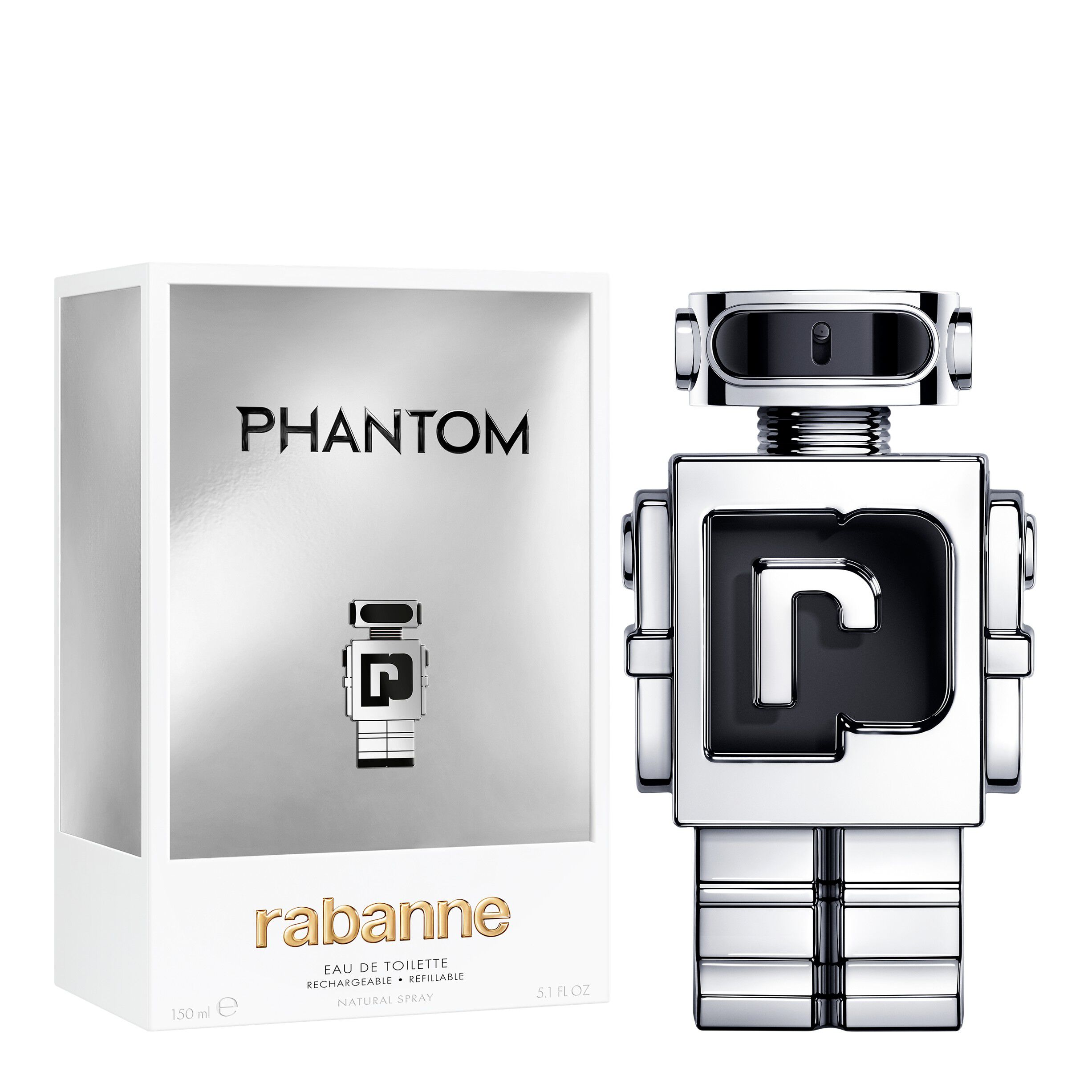 Phantom Eau de toilette refillable 150 ml