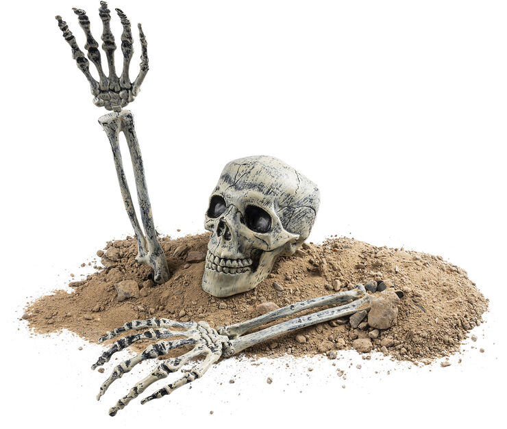SKELETHOVED-KNOGLER DEKO