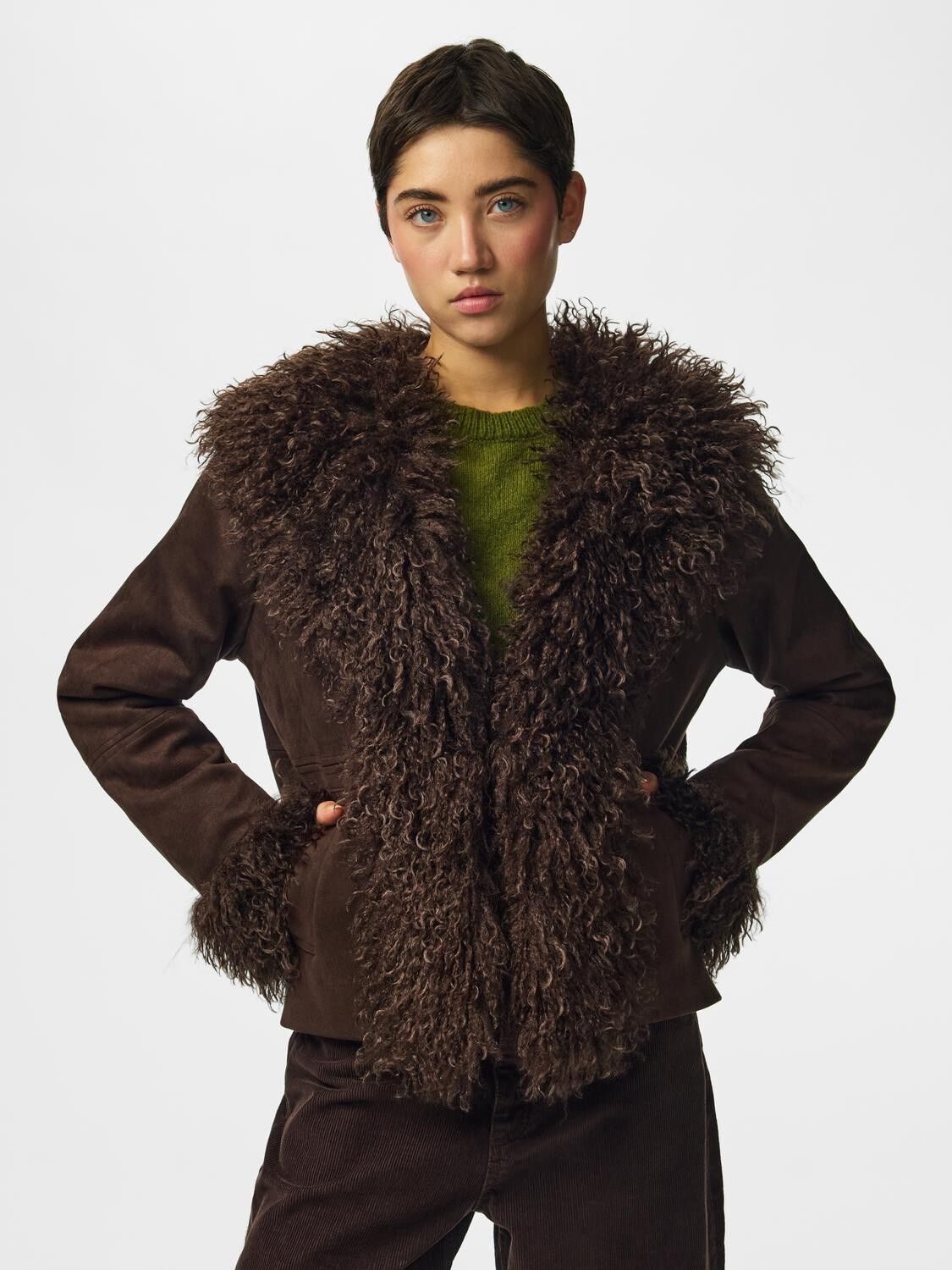 Pcnanna Brushed Short Jacket