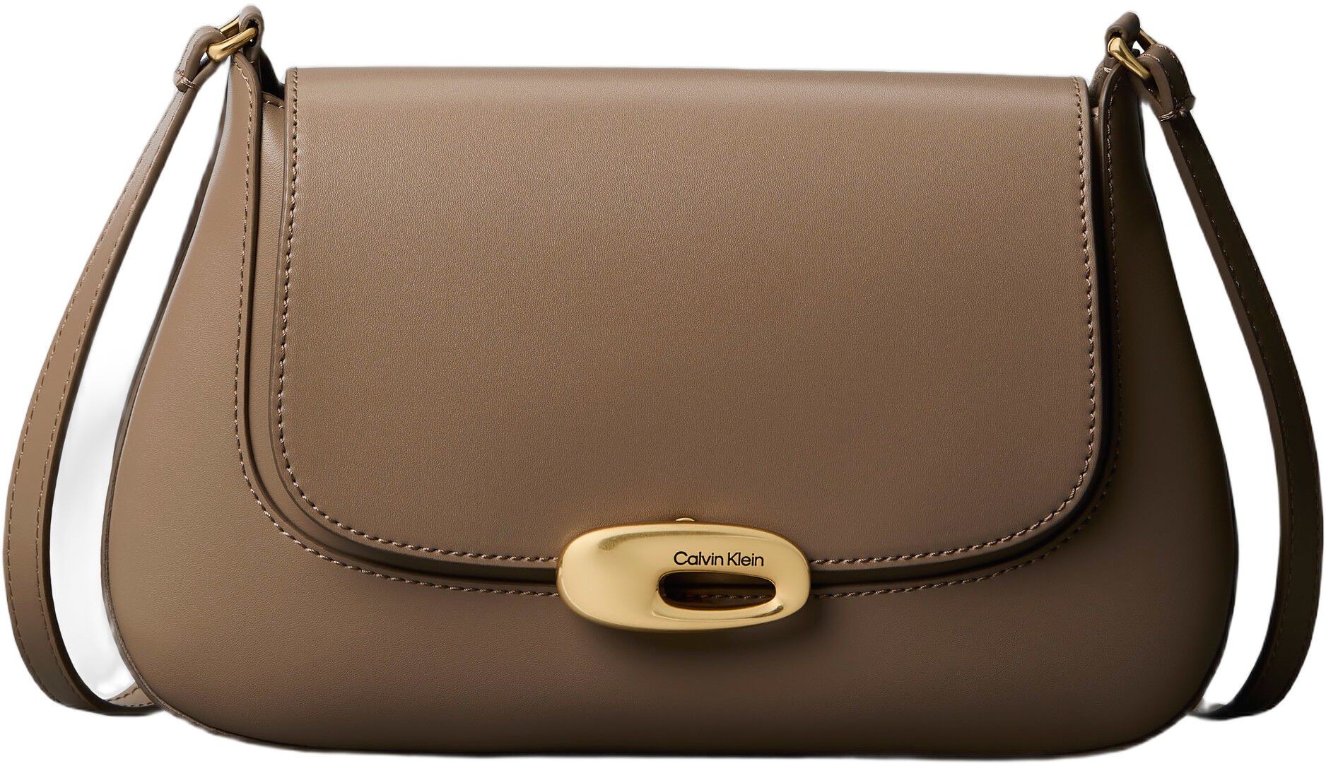 Engraved Medium Flap Crossbody Bag