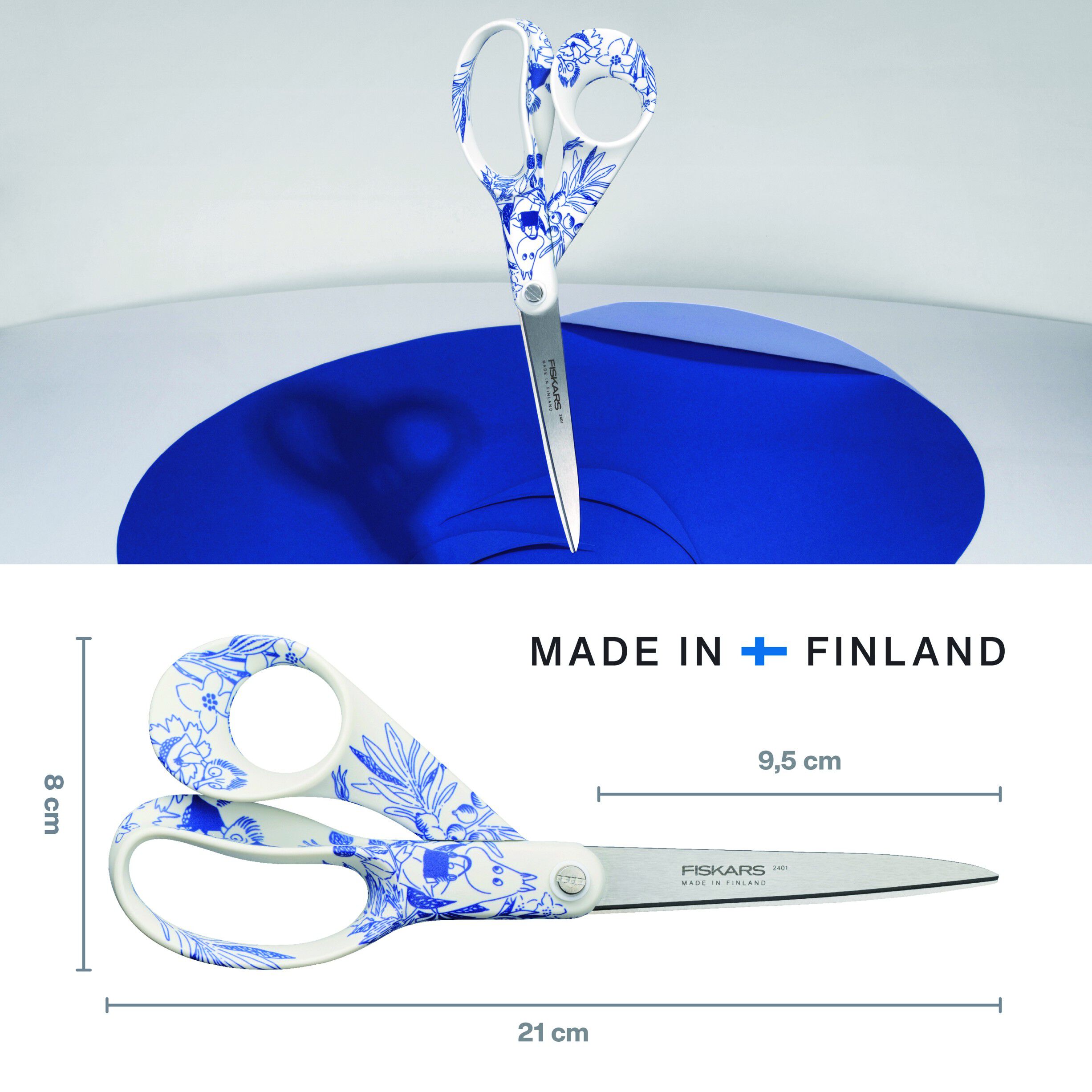 Moomin Arabia 21cm universalsaks Haru