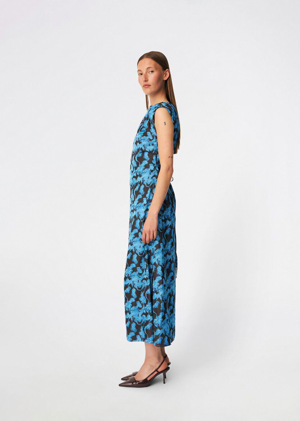 Dittemd print dress