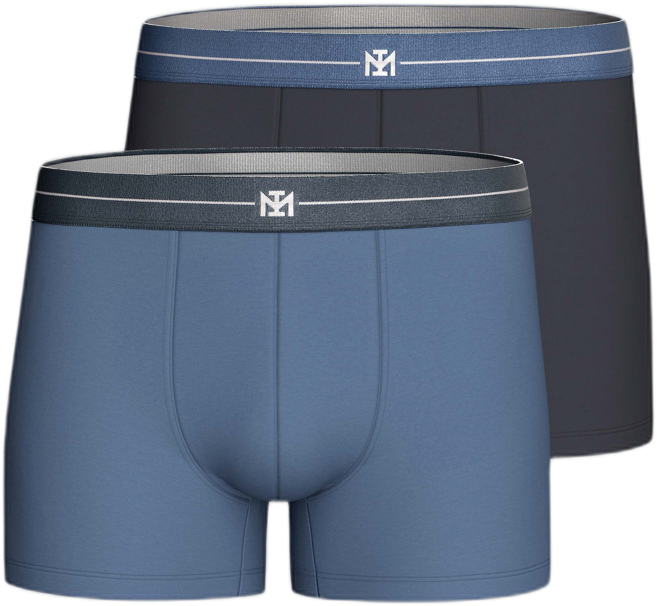 Pack of 2 men's boxers in Cotton
