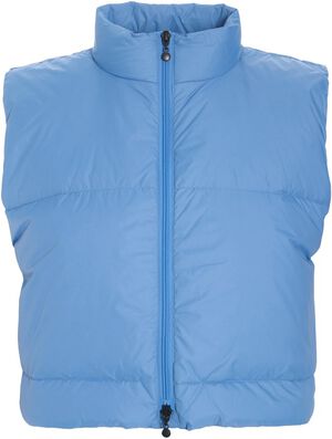 Feather down kort vest