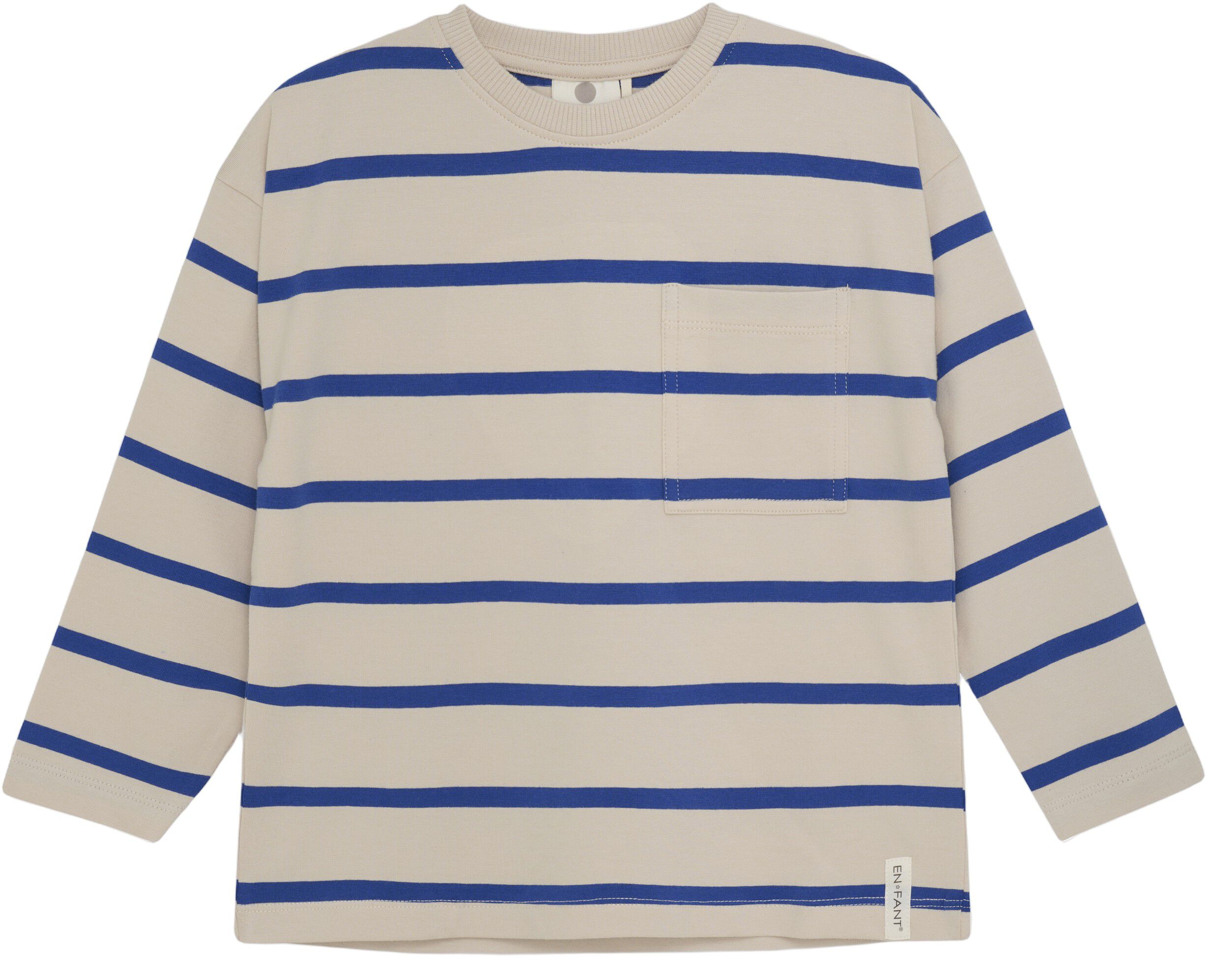 T-shirt LS Stripe Oversize
