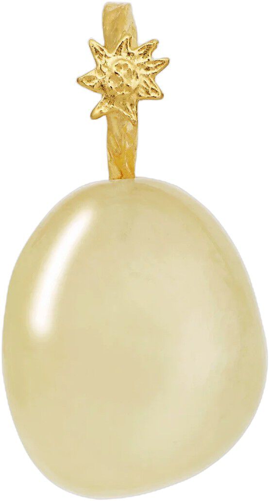 Yellow Calcite Fire Pendant