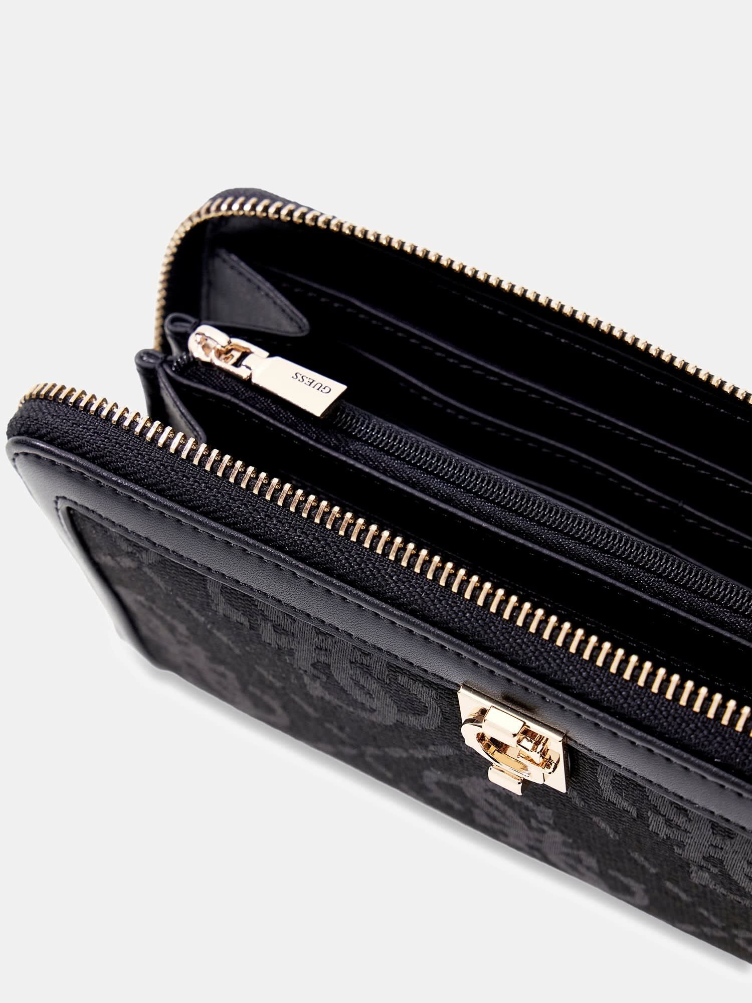 AUDREY LOGO SLG LRG ZIP AROUND