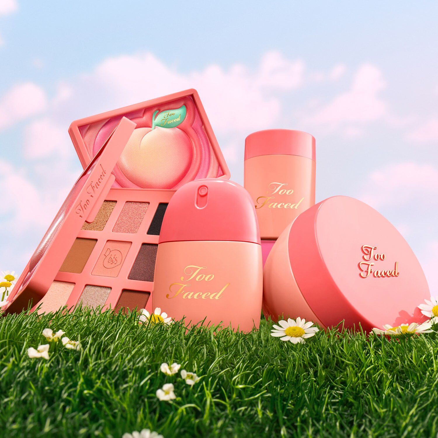 Sweet Peach Eye Shadow Palette - Palett med &ouml;gonskuggor