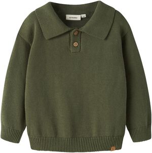 NMMOLO LS KNIT POLO LIL