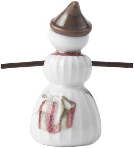 Hammersh&oslash;i Christmas Sn&ouml;flicka H8 vit m. deko