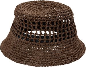 RAFFIA Bucket Hat