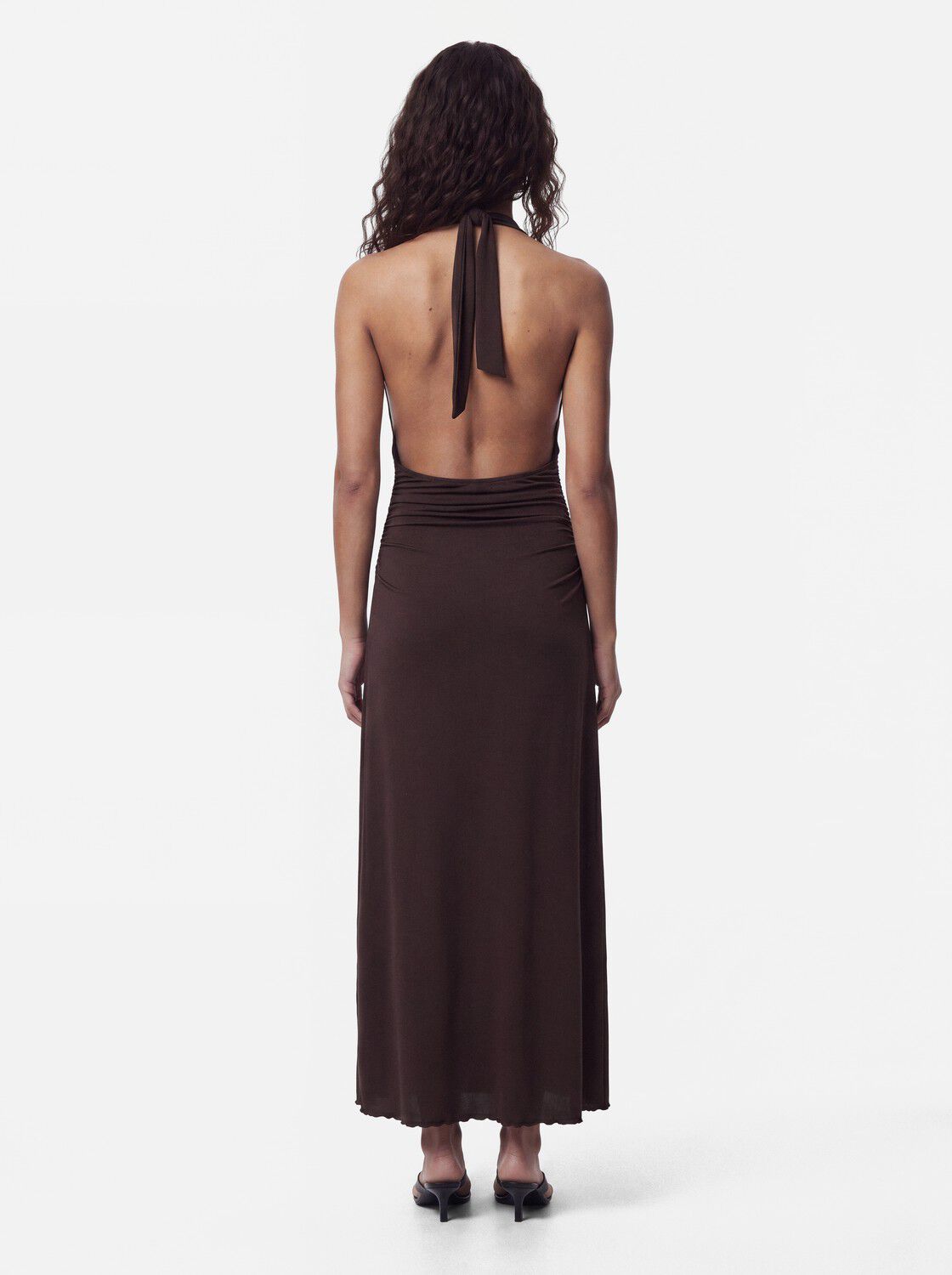 Pcester Sl Halterneck Dress Mwa Jrs
