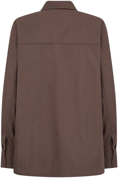 Curvy WA-HAILEY 1 Skjorte M&oslash;rk brun