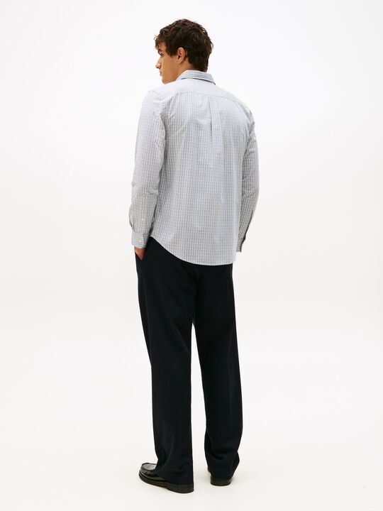 FLEX POPLIN MINI TARTAN RF SHIRT