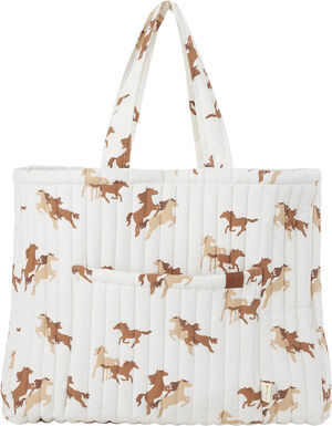 Quilted Tote Bag - Wild at Heart
