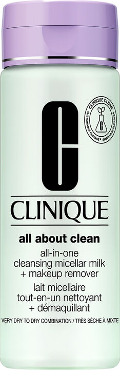 All About Clean Micellar Milk + Makeup Remover Very Dry to Combination