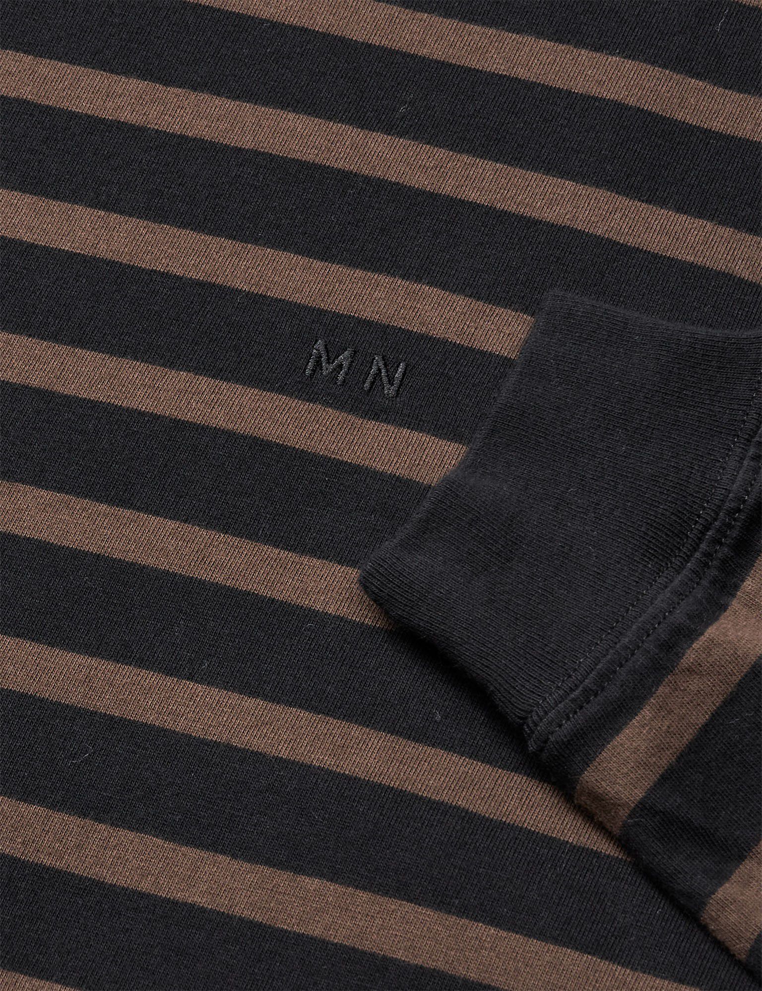 Cotton Jersey Stripe Frode Tee LS