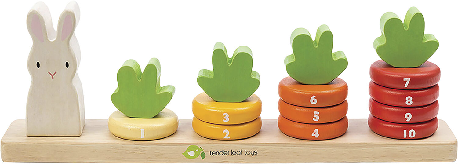 Tender Leaf - L&aelig;r at t&aelig;lle - Gulerodsbed