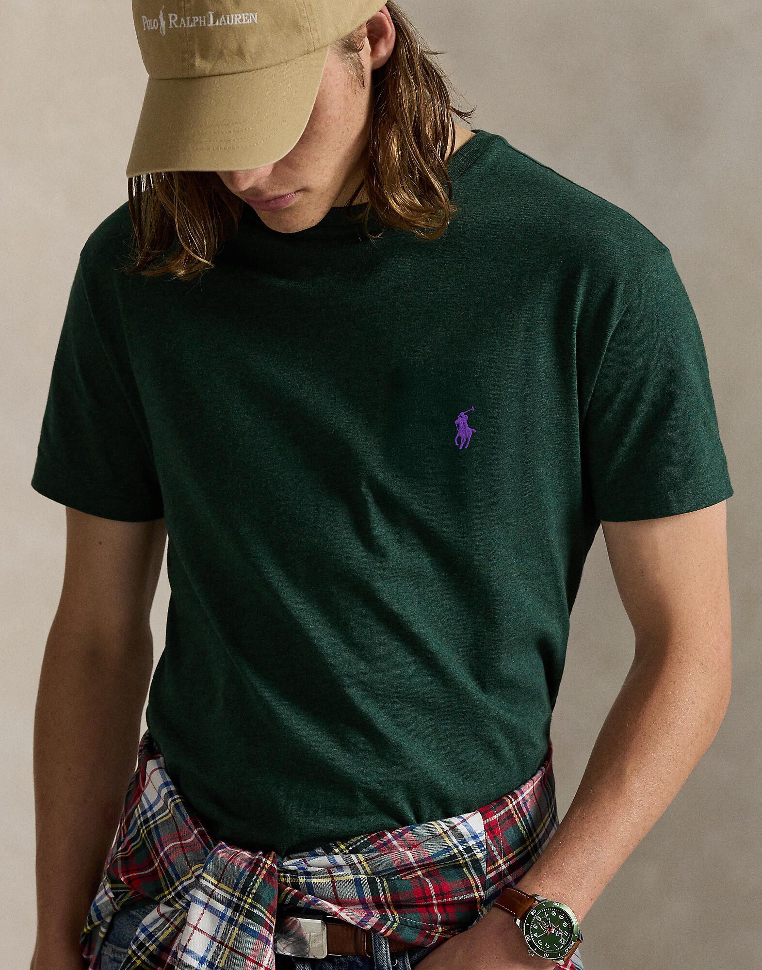 Custom Slim Fit Jersey Crewneck T-Shirt