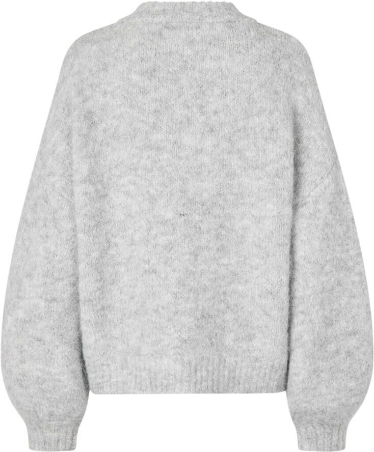 Patrisia solid knit pullover