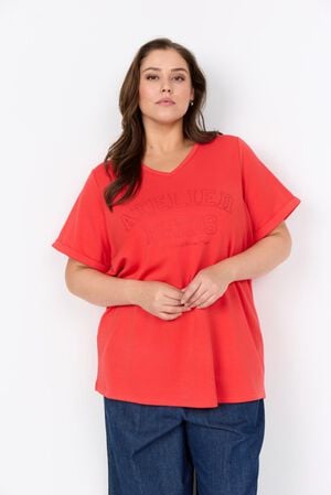 Curvy WA-SABINA 98 T-shirt R&oslash;d
