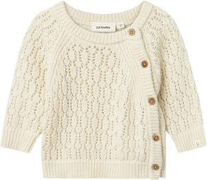 NBFRENESSA LS WRAP KNIT LIL
