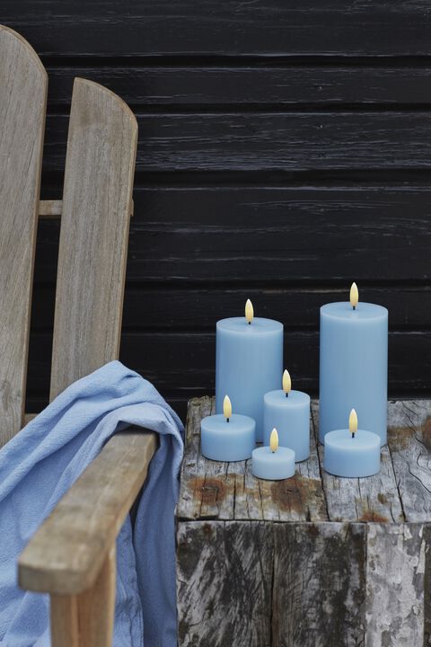 Sille Fyrfadslys 2 stk. sæt, Ø4,5XH2,2cm