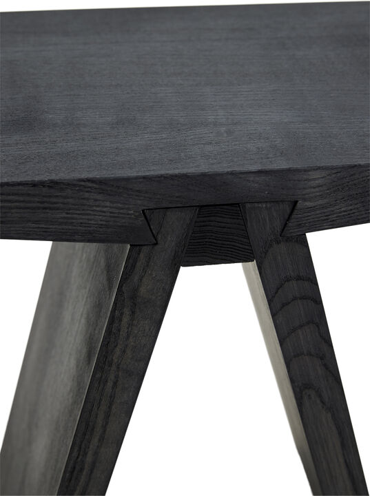 Taburet Angle Black - Sort bejdset/olie