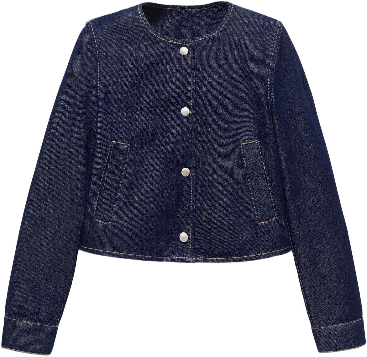 Denim jacket with pockets