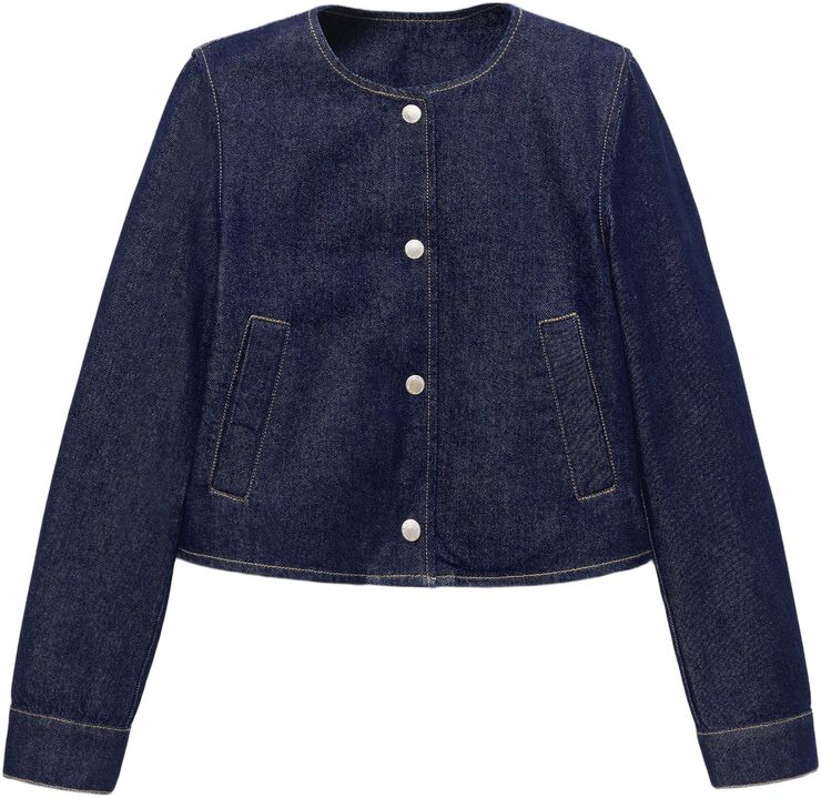 Denim jacket with pockets