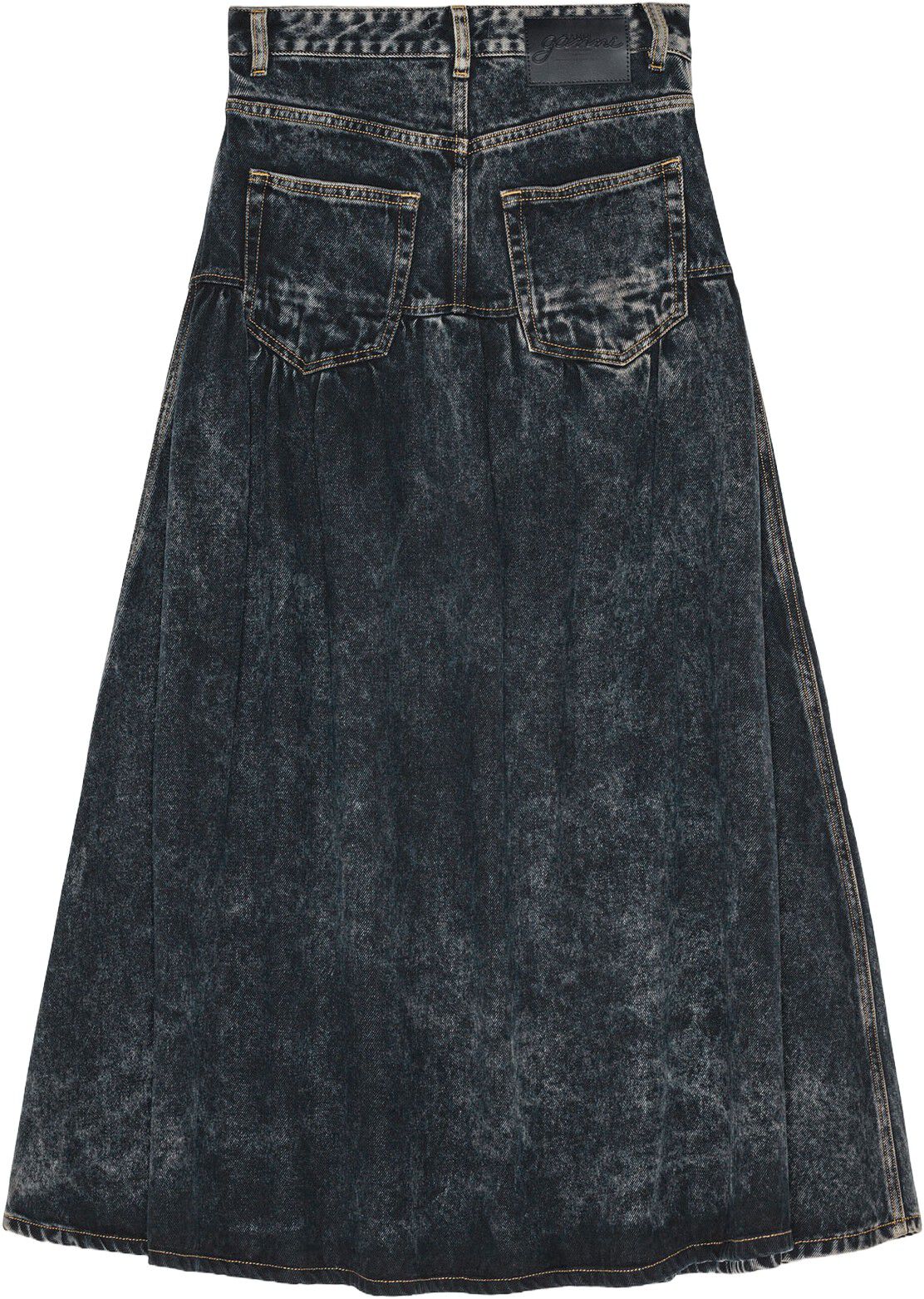 Light Denim Long Skirt