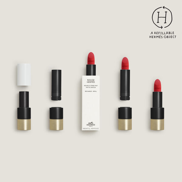 Rouge Hermès, matte lipstick refill, Rose Boisé