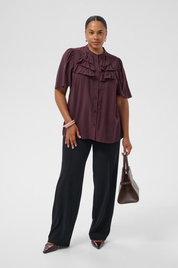 KCnicola Ruffle Shirt