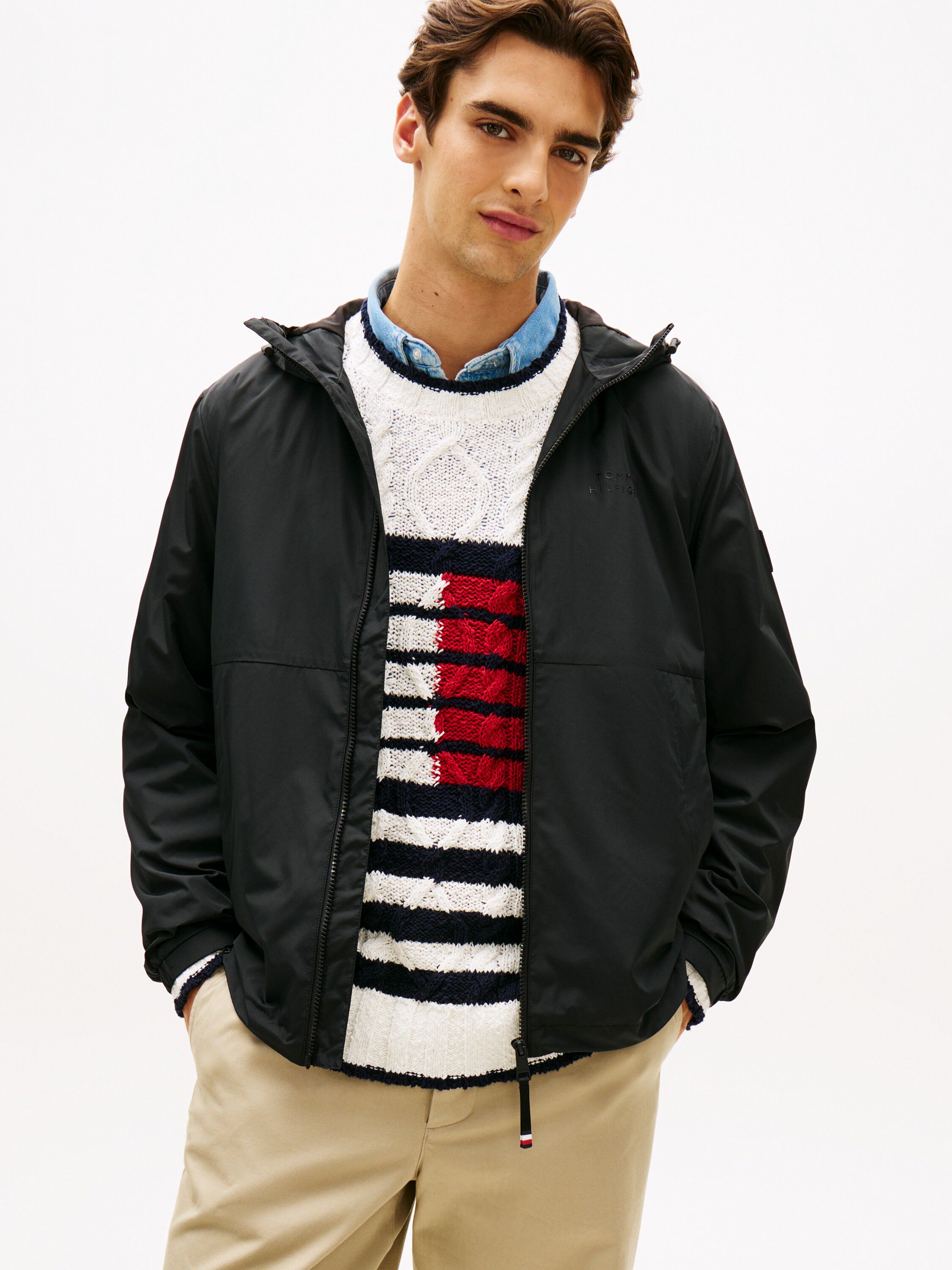 BRANDED HOODED JACKET