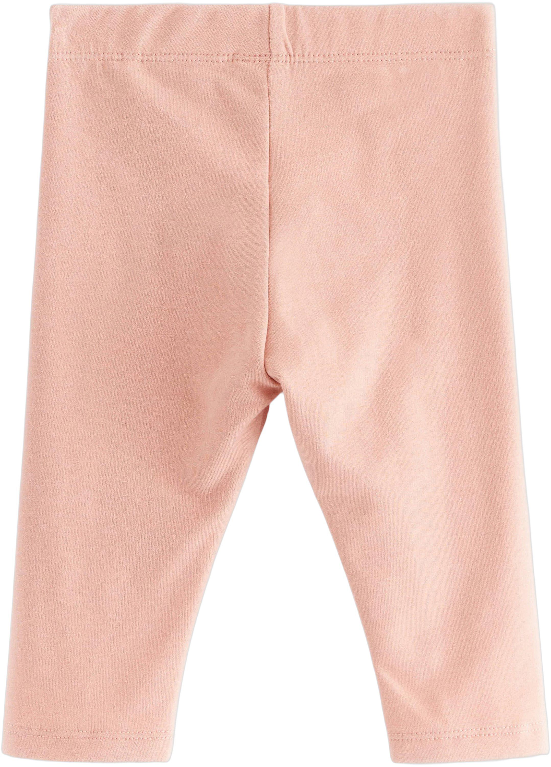 Soft jersey leggings with an elasti