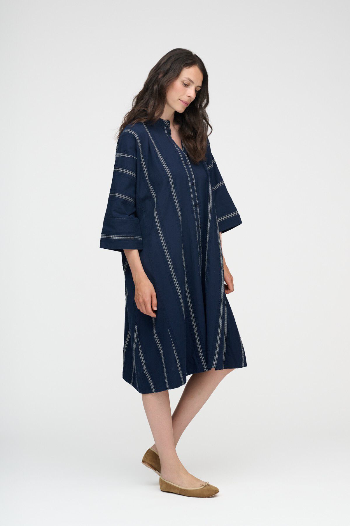 lively shirtdress stripe