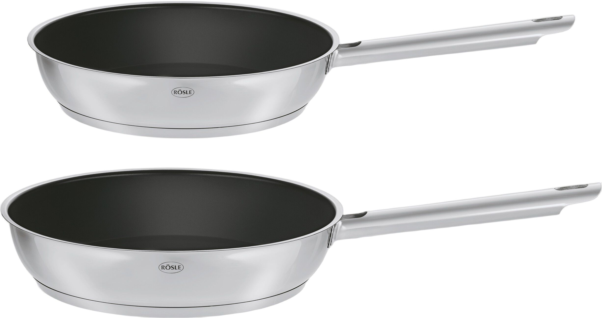 Stekpanneset PureElements 20+28 cm St&aring;l/Svart